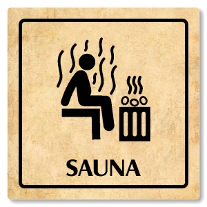 Sauna, 148x148mm, pergamen, Arizona